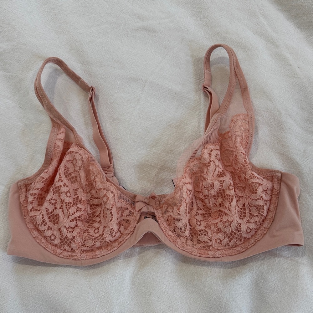 Victoria's Secret Blush Lace Bra